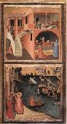 Ambrogio Lorenzetti Scenes of the Life of St Nicholas Sweden oil painting artist